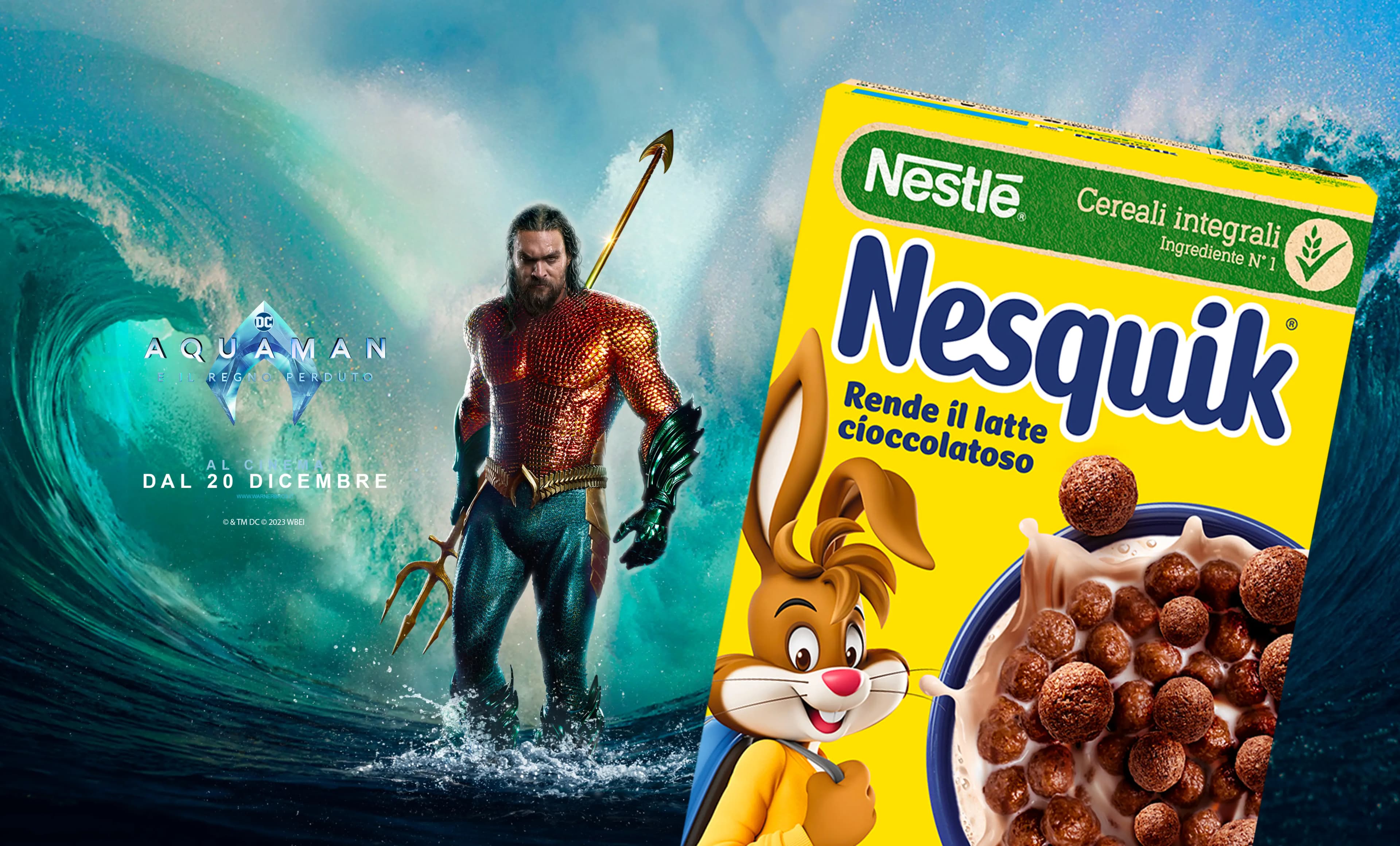 Nestlè x Aquaman